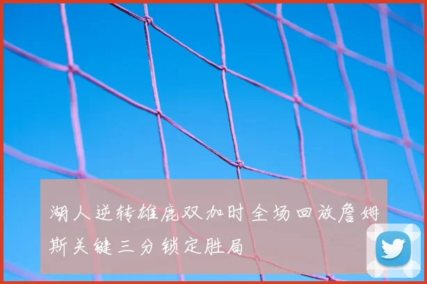 湖人逆转雄鹿双加时全场回放詹姆斯关键三分锁定胜局