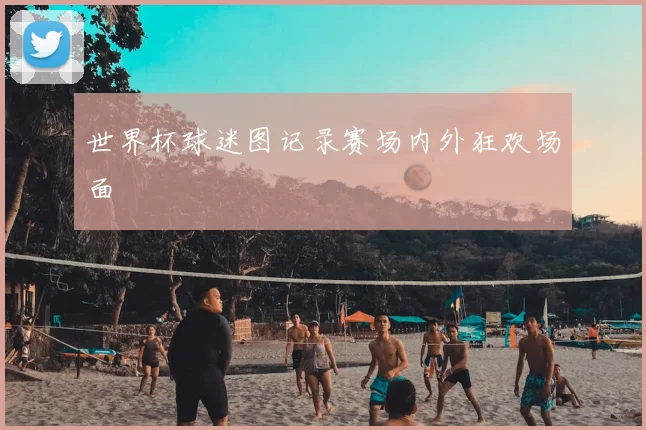 世界杯球迷图记录赛场内外狂欢场面