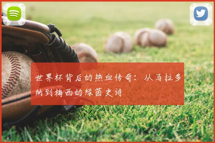 世界杯背后的热血传奇：从马拉多纳到梅西的绿茵史诗