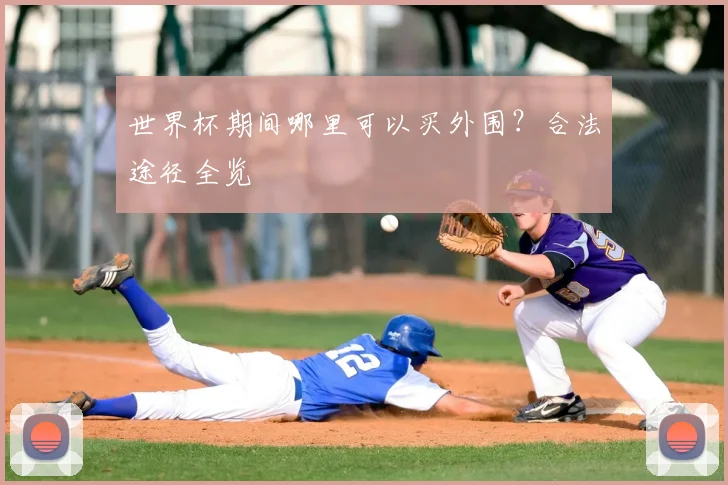 世界杯期间哪里可以买外围？合法途径全览