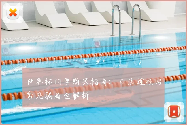 世界杯门票购买指南：合法途径与常见骗局全解析