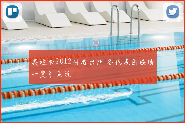 奥运会2012排名出炉 各代表团成绩一览引关注